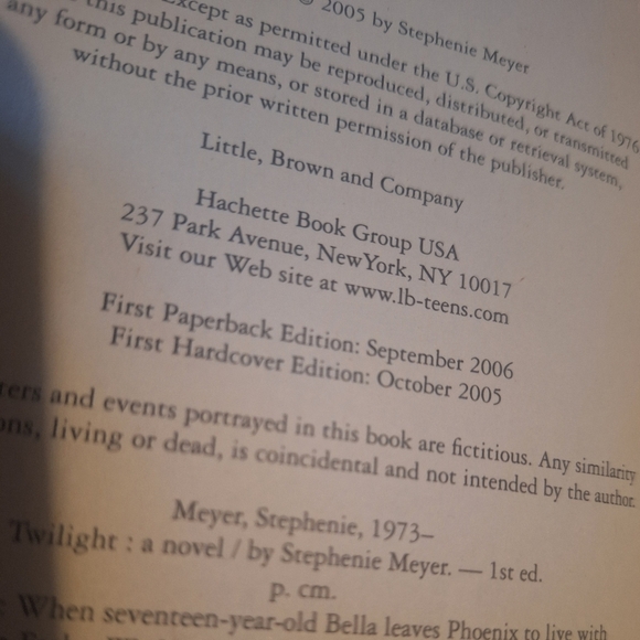 First Edition Twilight Saga Book Set *MISSING NEW MOON* - Picture 8 of 9